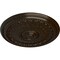 Ekena Millwork Brunswick Ceiling Medallion (Fits Canopies up to 4 1/2"), Hand-Painted Bronze, 27"OD x 2 1/2"P CM27BRBZS - alternate 2